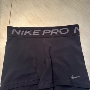 Nike Pro Black Athletic Shorts